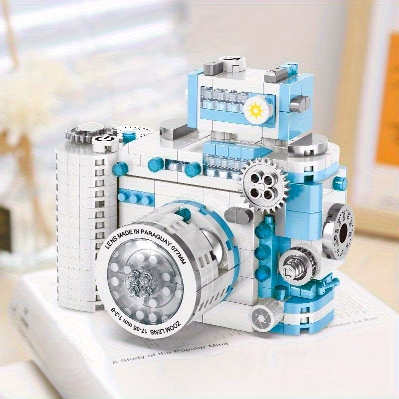 caméra vintage lego créatif pour décoration
